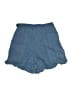 Samantha Pleet 100% Cotton Chevron-herringbone Blue Shorts Size 12 - photo 2