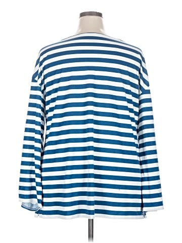 Lane Bryant 3/4 Sleeve T-Shirt (view 2)