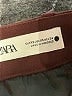 Zara Burgundy Casual Pants Size XS - photo 4