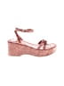 Jeffrey Campbell Pink Wedges Size 8 1/2 - photo 1
