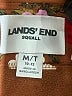 Lands' End 100% Polyester Floral Brown Coat Size M (tall) - photo 6