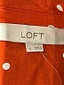 Ann Taylor LOFT 100% Rayon Polka Dots Orange Sleeveless Button-Down Shirt Size L - photo 7