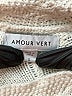 Amour Vert 100% Cotton Ivory Turtleneck Sweater Size L - photo 7