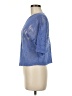 Nic + Zoe Blue Pullover Sweater Size M - photo 5