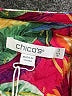 Chico's Tropical Pink 3/4 Sleeve Blouse Size XL (3) - photo 7