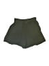 H&M 100% Viscose Solid Green Shorts Size 2 - photo 2