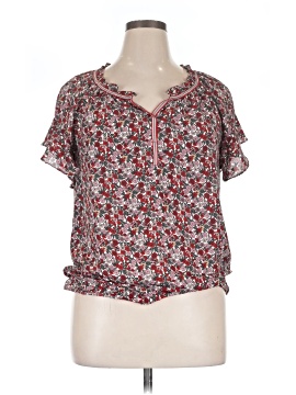 Max Studio Short Sleeve Blouse