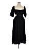 o.p.t 100% Linen Black Cocktail Dress Size XL - photo 1
