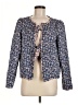 Listicle 100% Rayon Floral Blue Blazer Size M - photo 1