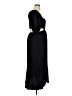 o.p.t 100% Linen Black Cocktail Dress Size XL - photo 4