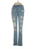 Aero Hearts Blue Jeans Size 4 - photo 1