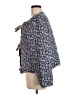 Listicle 100% Rayon Floral Blue Blazer Size M - photo 5