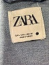 Zara 100% Angora Blue Denim Jacket Size L - photo 6