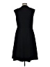 Ellen Tracy Solid Black Casual Dress Size 12 - photo 2