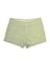 Uniqlo Solid Green Khaki Shorts Size 0 - photo 1