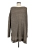 Free People Metallic Gray Pullover Sweater Size M - photo 2