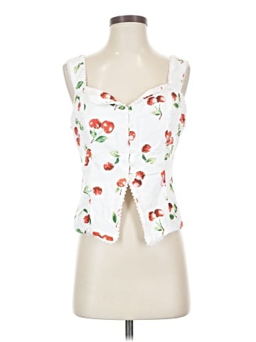 Skies Are Blue Sleeveless Blouse (view 1)