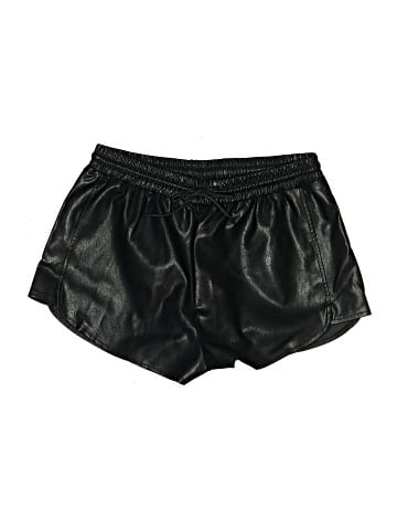 Superdown Faux Leather Shorts (view 1)