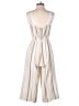Greylin Stripes Ivory Jumpsuit Size S - photo 2