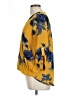 West Kei 100% Polyester Yellow 3/4 Sleeve Blouse Size L - photo 5