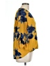 West Kei 100% Polyester Yellow 3/4 Sleeve Blouse Size L - photo 4