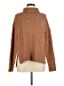 Cupcakes & Cashmere Brown Turtleneck Sweater Size M - photo 1