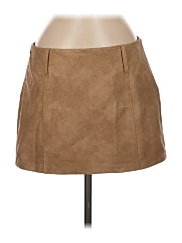 Ci Sono Faux Leather Skirt (view 1)