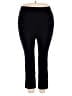 Lane Bryant Solid Black Active Pants Size 18 - photo 1