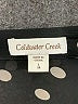 Coldwater Creek 100% Polyester Polka Dots Black Long Sleeve Blouse Size L - photo 7