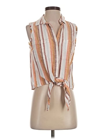Cloth & Stone Sleeveless Button-Down Shirt (view 1)