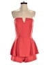 Do & Be 100% Polyester Color Block Red Orange Romper Size S - photo 1
