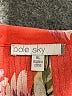 Pale Sky 100% Rayon Floral Orange Sleeveless Blouse Size XL - photo 7