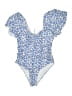 Unbranded Floral Blue One Piece Swimsuit Size 1X - photo 1