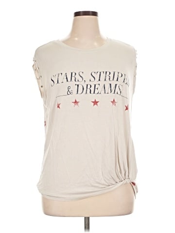 Rock & Republic Sleeveless T-Shirt (view 1)