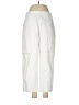 Talbots Solid White Cargo Pants Size 8 - photo 1