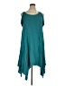 Torrid Teal Casual Dress Size 1X Plus (1) - photo 1