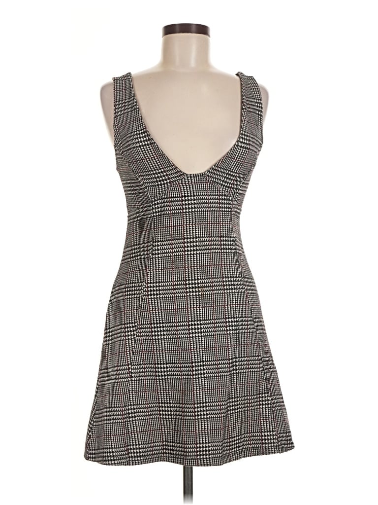 Pre-owned Topshop Casual Dress In Gray