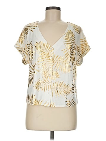 Belldini Short Sleeve Blouse (view 1)