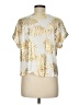 Belldini Gold Short Sleeve Blouse Size M - photo 2