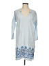 Roberta Roller Rabbit 100% Linen Blue Casual Dress Size XS - photo 1