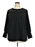 Fred David Black Long Sleeve Blouse Size 3X - photo 1