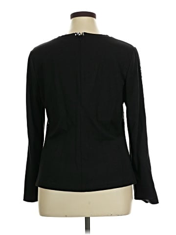 Calvin Klein Long Sleeve Blouse (view 2)
