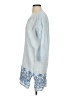 Roberta Roller Rabbit 100% Linen Blue Casual Dress Size XS - photo 5
