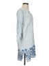 Roberta Roller Rabbit 100% Linen Blue Casual Dress Size XS - photo 4