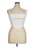 Fashion Nova White Sleeveless Top Size XL - photo 1