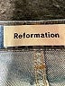 Reformation Hearts Blue Jeans Size 26 waist - photo 4