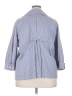 Live A Little Stripes Blue Jacket Size 2X - photo 2