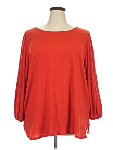 Max Studio 3/4 Sleeve Top (view 1)