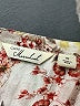 Caffé Marrakesh 100% Rayon Floral Ivory 3/4 Sleeve Blouse Size XL - photo 7
