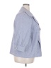 Live A Little Stripes Blue Jacket Size 2X - photo 4